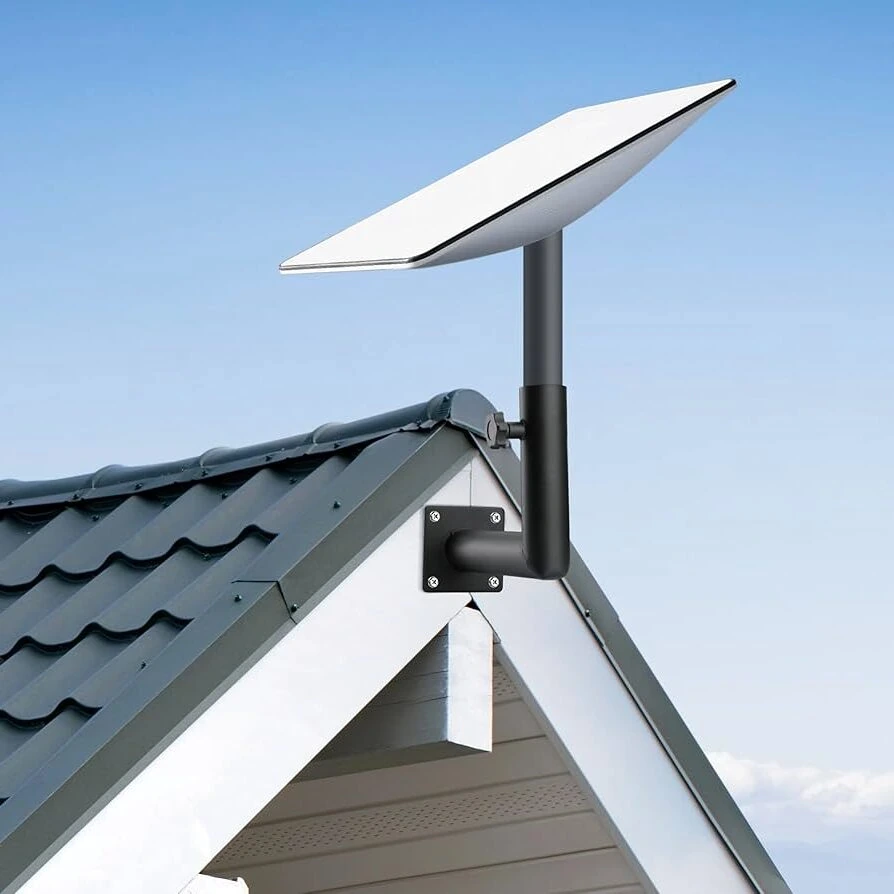 Starlink installation in Canning with roof mount and clean cable run